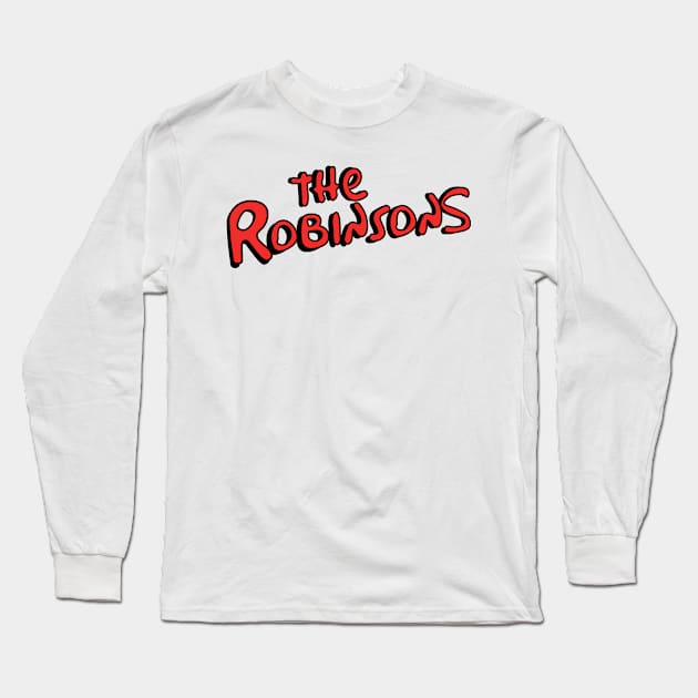 The Robinsons - Simpsons Mashup Long Sleeve T-Shirt by The Minnie Mice